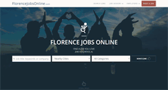 Desktop Screenshot of florencejobsonline.com