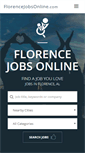 Mobile Screenshot of florencejobsonline.com
